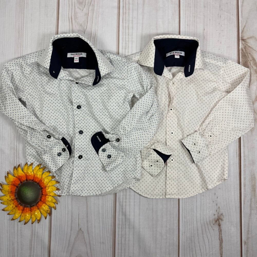 Isaac Mizrahi Toddler Boys Dress Shirts - Size 2/3T